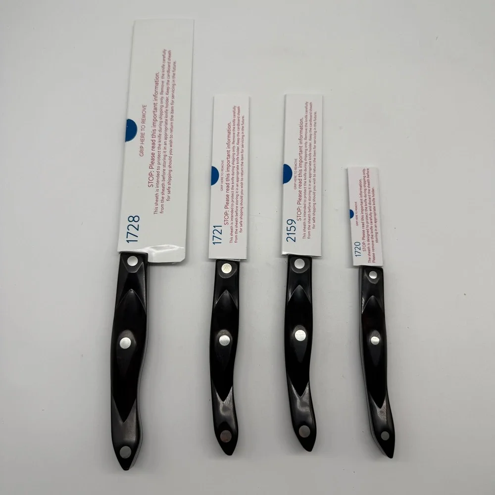 Cutco Knife Set 4pc Lot 1728 1721 2159 1720 *JUST SHARPENED*